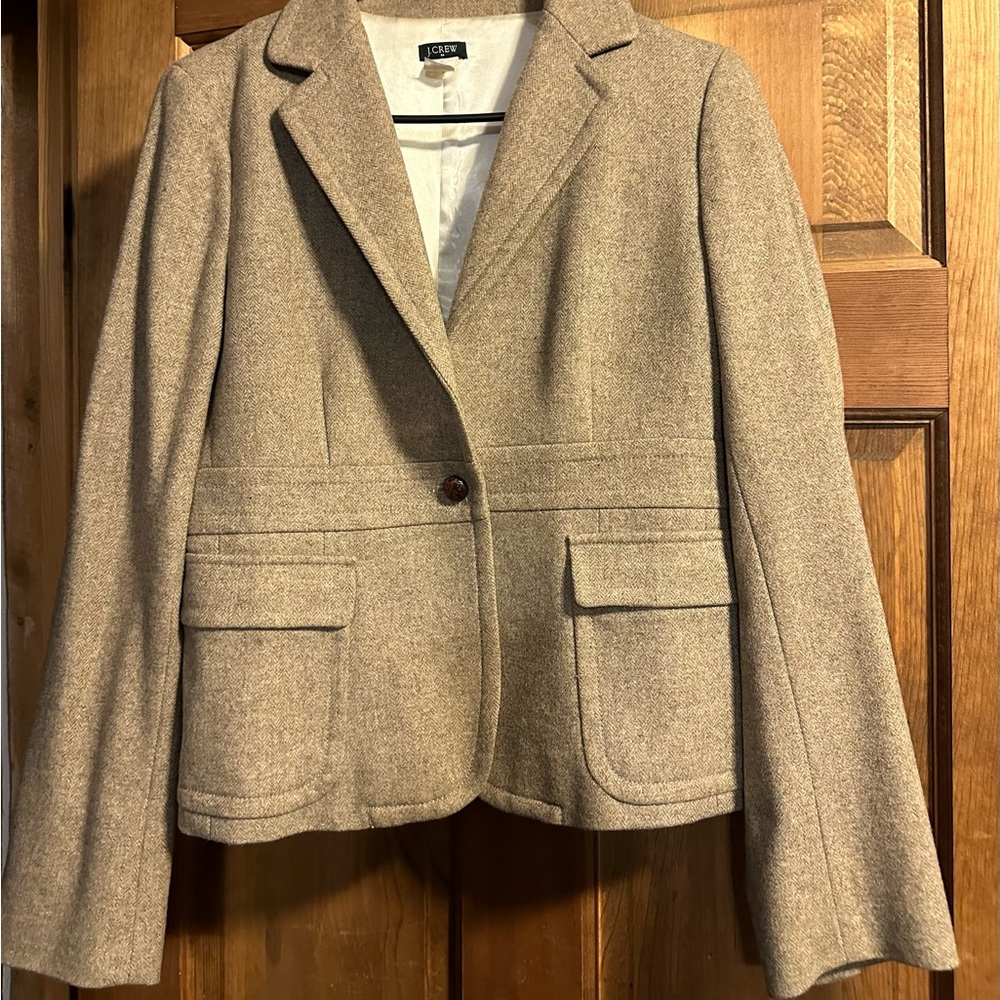 J crew wool blazer